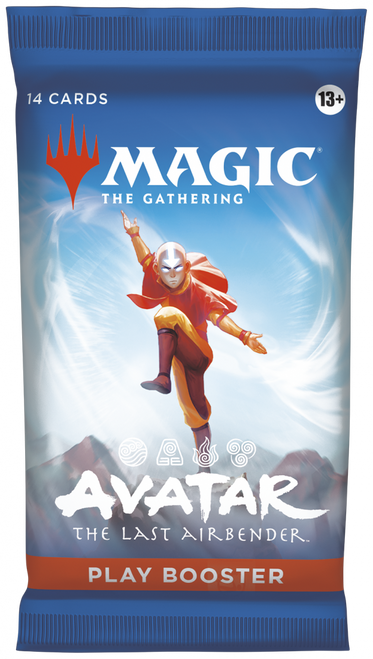 Magic The Gathering Avatar: The Last Airbender - Play Booster Pack Magic The Gathering Avatar: The Last Airbender - Play Booster Pack
