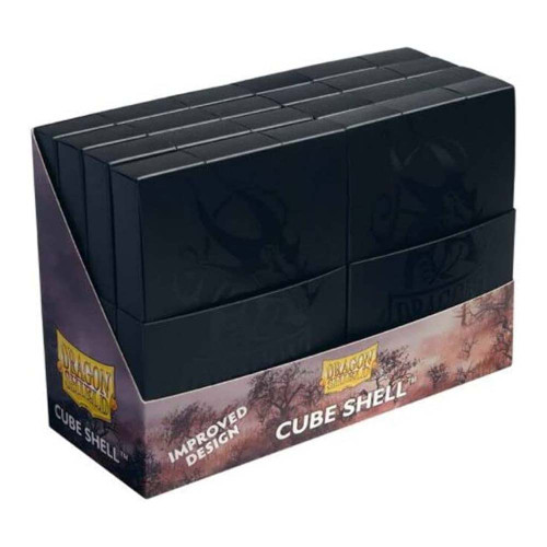 Dragon Shield Cube Shell - Shadow Black (8 Count) Dragon Shield Cube Shell - Shadow Black (8 Count)