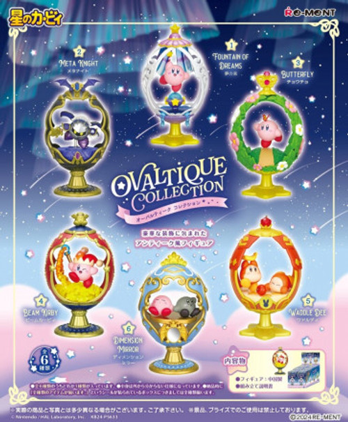 Re-Ment Kirby Ovaltique Collection (Blind Box) Re-Ment Kirby Ovaltique Collection (Blind Box)