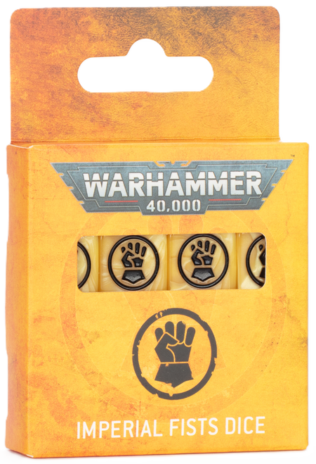 Warhammer 40000 Imperial Fists Dice