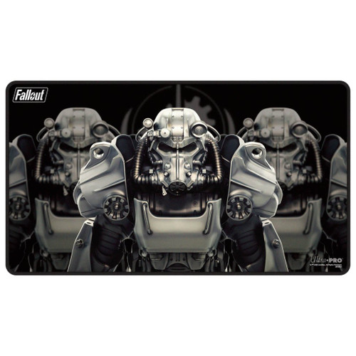 Fallout: Brotherhood of Steel Black Stitched Edge Playmat - Bethesda Fallout: Brotherhood of Steel Black Stitched Edge Playmat - Bethesda