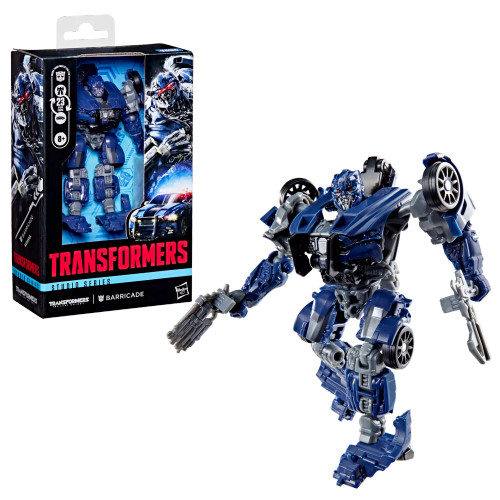 Transformers Studio Series Transformers: The Last Knight Deluxe Class Barricade Transformers Studio Series Transformers: The Last Knight Deluxe Class Barricade