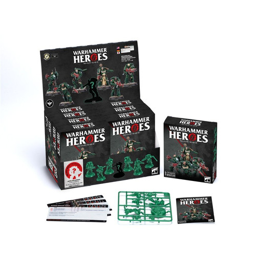 Warhammer 40k Space Marine Heroes: Dark Angels (Display of 8) Warhammer 40k Space Marine Heroes: Dark Angels (Display of 8)