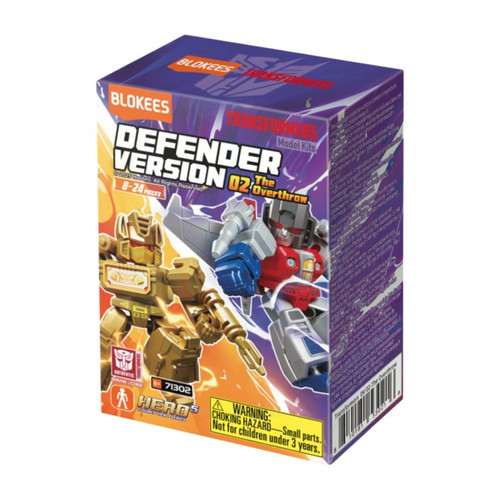 Blokees: Transformers - Defender 02 The Overthrow (Blind Box) Blokees: Transformers - Defender 02 The Overthrow (Blind Box)