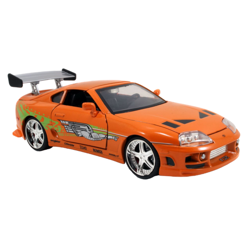 Jada Hollywood Ride: Fast and Furious - 1:24 95 Toyota Supra Diecast Vehicle Jada Hollywood Ride: Fast and Furious - 1:24 95 Toyota Supra Diecast Vehicle
