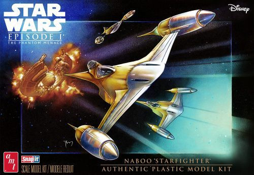 AMT 1/48 Star Wars : The Phantom Menace N-1 Naboo Starfighter (SNAP) AMT 1/48 Star Wars : The Phantom Menace N-1 Naboo Starfighter (SNAP)