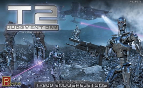 Pegasus Hobbies 1/32 Terminator 2 Judgement Day T800 Endoskeletons Pegasus Hobbies 1/32 Terminator 2 Judgement Day T800 Endoskeletons