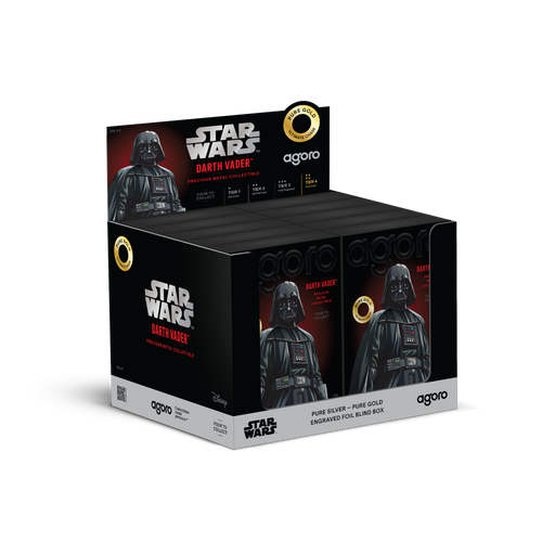 Agoro Star Wars Engraved Foil Blind-box (10pk Display) Agoro Star Wars Engraved Foil Blind-box (10pk Display)