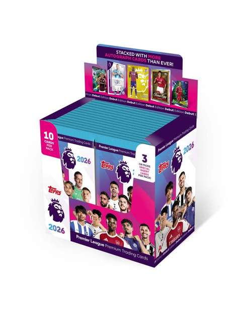 Topps 2026 Premier League Cards Booster Box Topps 2026 Premier League Cards Booster Box