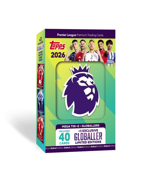 Topps 2026 Premier League Cards Mega Tin Topps 2026 Premier League Cards Mega Tin