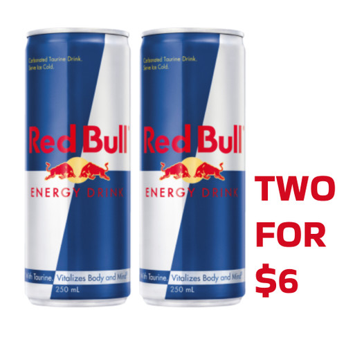 Red Bull Can 250ml [2 for $6]