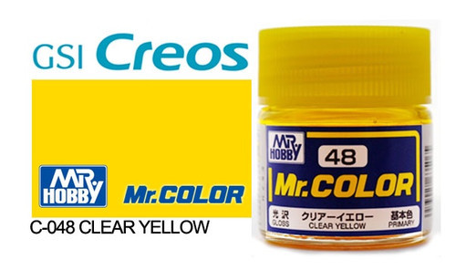 Mr Color C048 Gloss Clear Yellow 10ml