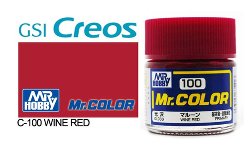 Mr Color C100 Gloss Wine Red 10ml