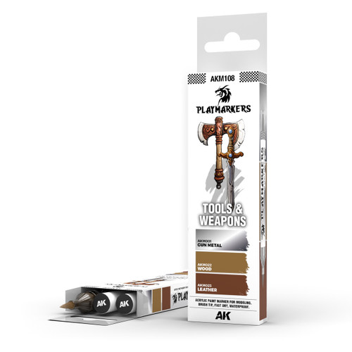 AK Interactive - Playmarkers - Sets - Tools & Weapons AK Interactive - Playmarkers - Sets - Tools & Weapons