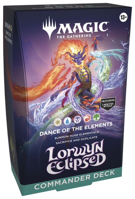 Magic the Gathering Lorwyn Eclipsed Commander Deck - Dance of the Elements Magic the Gathering Lorwyn Eclipsed Commander Deck - Dance of the Elements