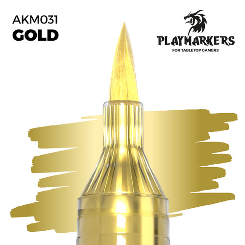 AK Interactive - Playmarkers - Gold AK Interactive - Playmarkers - Gold