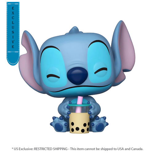 POP! Vinyl: Lilo & Stitch - Stitch with Boba (US Exclusive) Figure