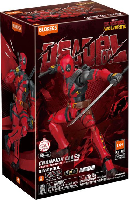 Blokee Deadpool & Wolverine - Deadpool (Champion Class CC04) Model Kit