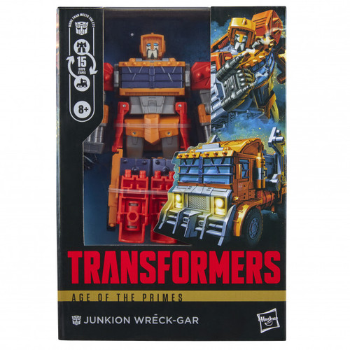 Transformers Age of the Primes Voyager Class Junkion Wreck-Gar Transformers Age of the Primes Voyager Class Junkion Wreck-Gar