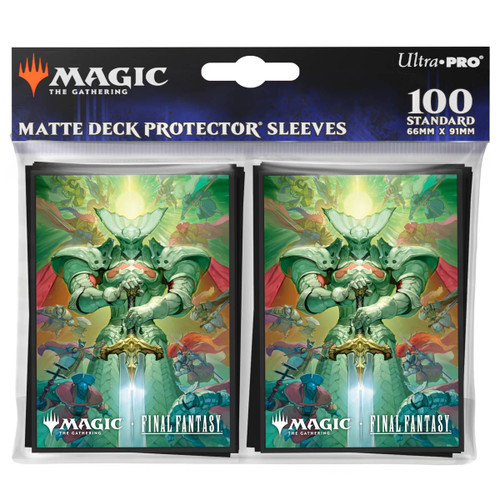 Ultra Pro: Magic the Gathering - Final Fantasy 100ct Deck Protector Sleeves v5 - Knights of the Round
