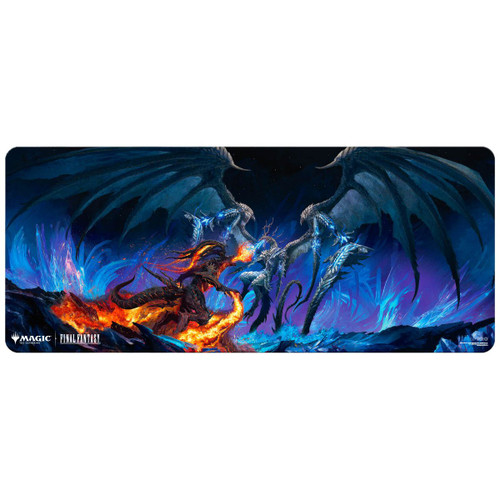 Ultra Pro:  Magic the Gathering - Final Fantasy 6ft Table Playmat - Bahamut and Ifrit
