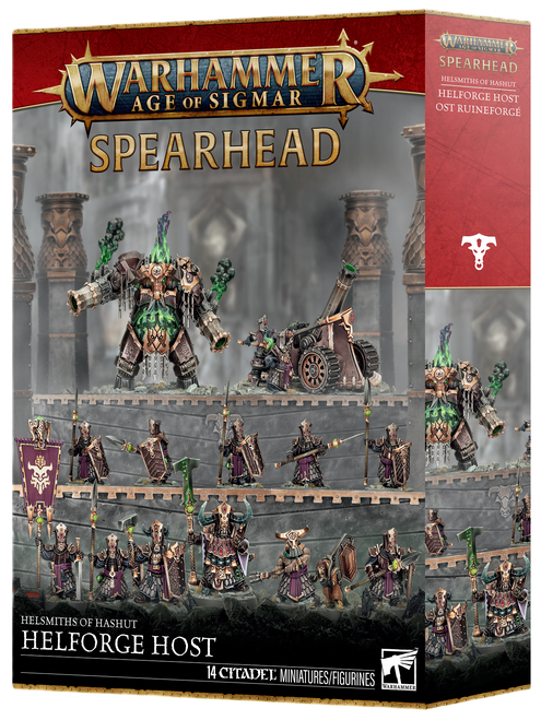 Age of Sigmar Spearhead Helsmiths of Hashut Helforge Host