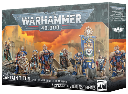 Space Marines Captain Titus & The Wardens Of Ultramar