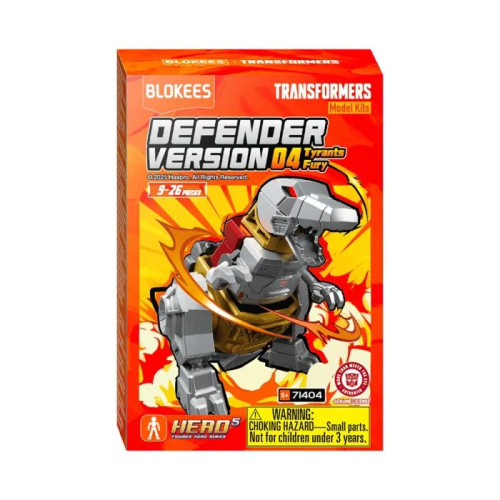 Blokee: Transformers - Defender 04 Tyrants Fury (Blind Box)