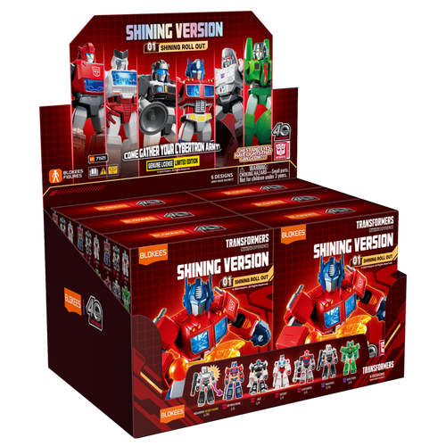 Blokees: Transformers - Shining Version 01 Shining Roll Out (6ct Display)