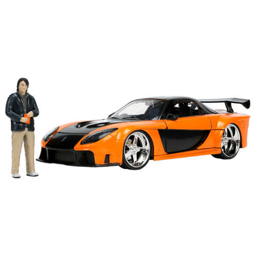 Jada Hollywood Ride: Fast and Furious - 1:24 '97 Mazda RX-7 with Han Diecast Vehicle