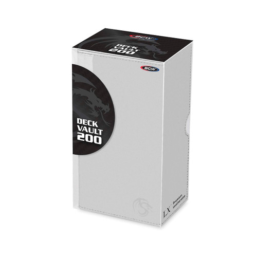 BCW Deck Vault LX 200 - White