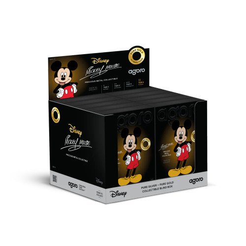 Agoro Disney Mickey Mouse Engraved Foil Blind-box (10pk Display)