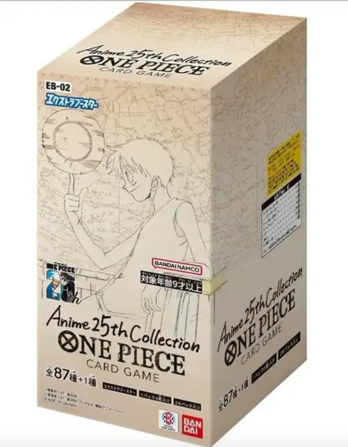 One Piece Card Game Anime 25th Collection (EB02) Booster Box (Japanese)