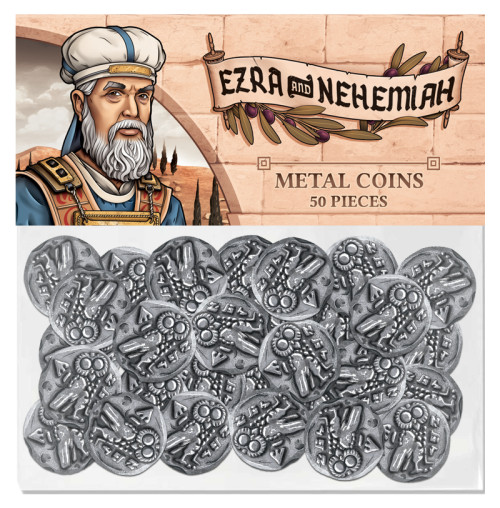 Ezra and Nehemiah Metal Coins