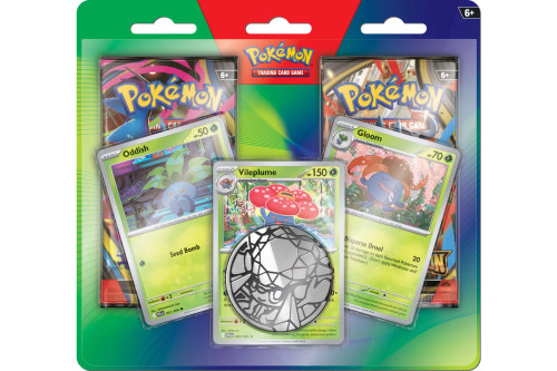 Pokemon TCG Enhanced 2 Pack Blister Pacak - Oddish, Gloom, Vileplume