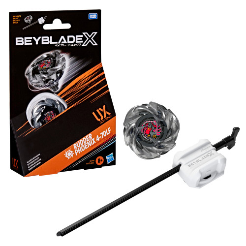 Beyblade X Rudder Phoenix 4-70LF UX Starter Pack Set