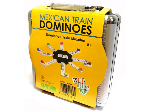 Gameland Mexican Train Dominoes in case