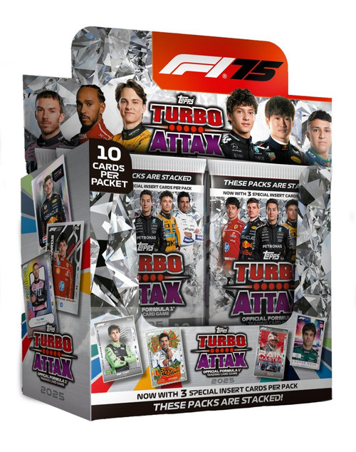 Topps Formula 1 Turbo Attax 2025 Cards Booster Box