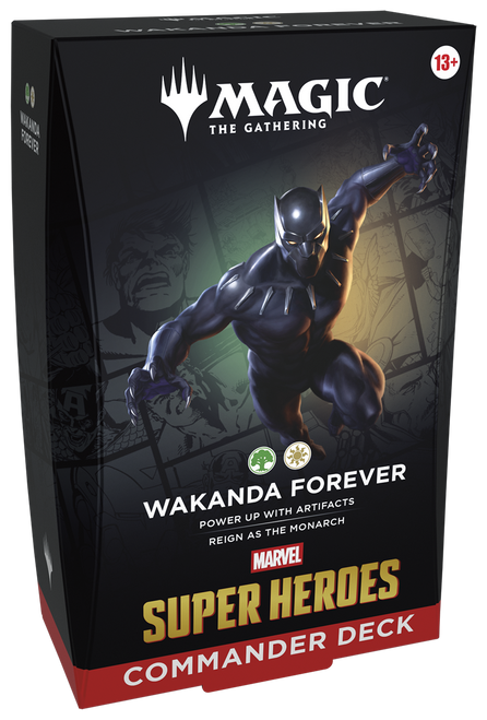Magic the Gathering: Marvel Super Heroes - Commander Deck (Wakanda Forever)