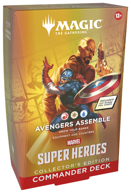Magic the Gathering: Marvel Super Heroes - Collector Commander Deck (Avengers Assemble)