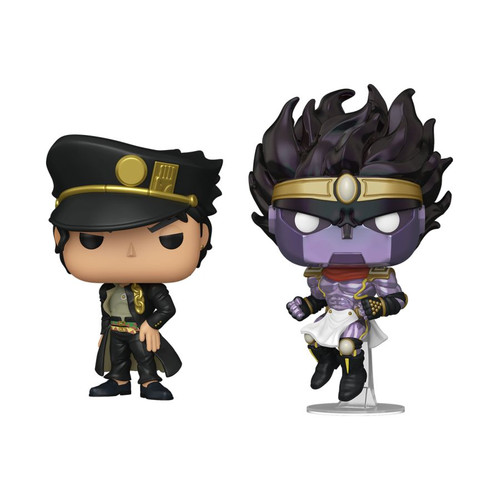 POP! Vinyl: Jojo’s Bizarre Adventure - Jotaro Kujo & Star Platinum (2 pack/US Exclusive)