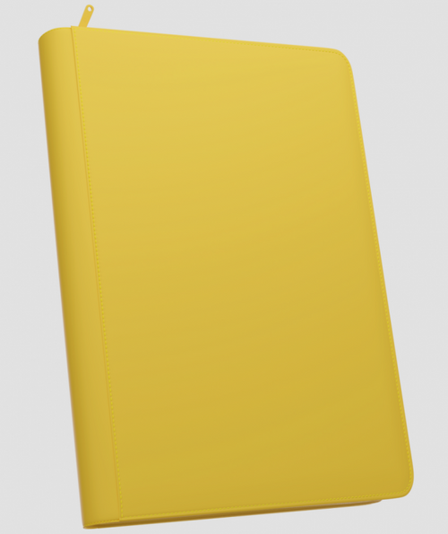 Palms Off STEALTH 9 Pocket Zip Binder - Yellow
