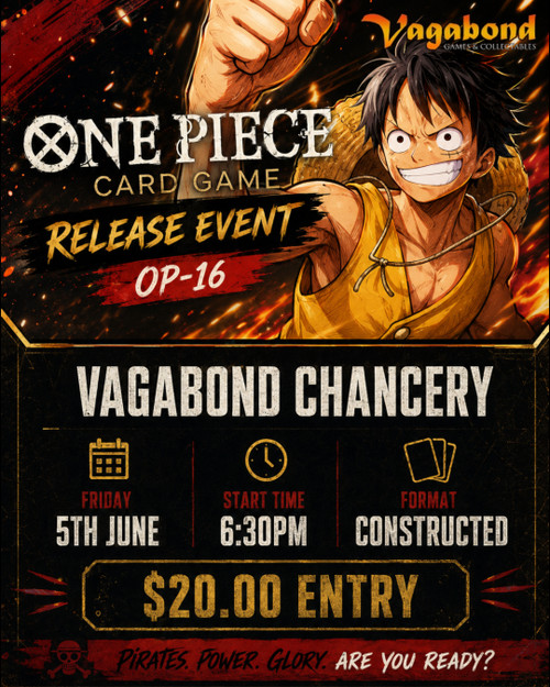 One Piece TCG OP-16 Release Event - Friday, 5th June 6:30PM (CHANCERY)