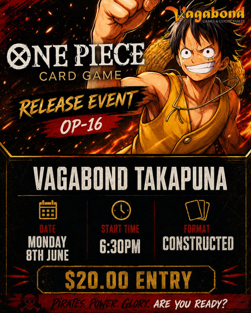 One Piece TCG OP-16 Release Event - Monday, 8th June 6:30PM (Takapuna)