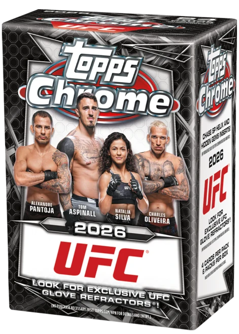 Topps Chrome UFC 2026 Value Box