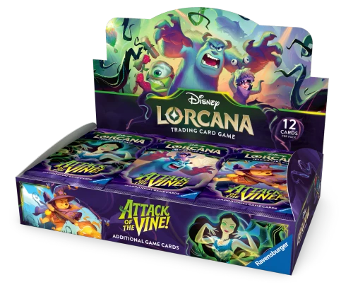 Disney Lorcana Attack of the Vine! Booster Box