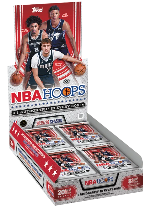 Topps NBA Hoops 2025/26 Season Basketball Hobby Box