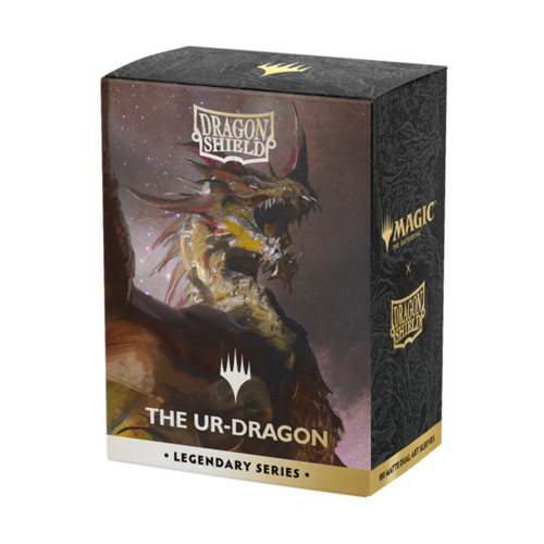 Dragon Shield Standard Sleeves 100pk Matte Dual Art – The Ur-Dragon (MTG Legendary Series)