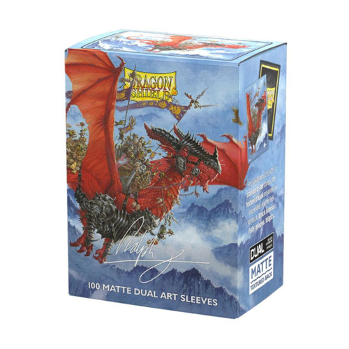 Dragon Shield Matte Dual Art Sleeves Standard Size 100pk - Signature Series - The Raid