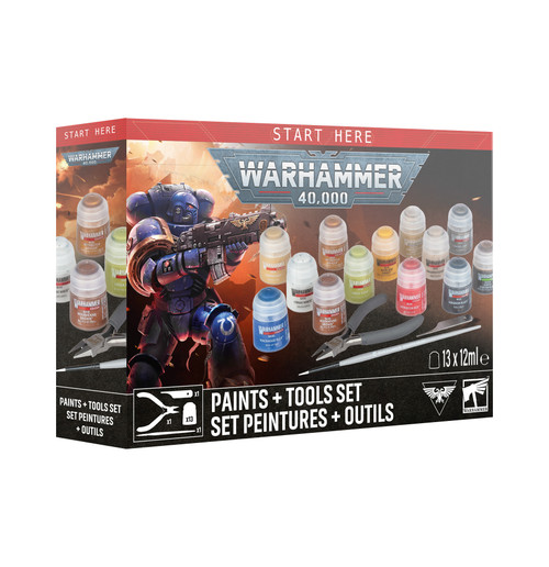 Warhammer 40000 Paints + Tools (2026)